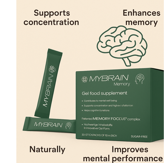 MyBrain Gelform für Gedächtnis und konzentration 300 ml