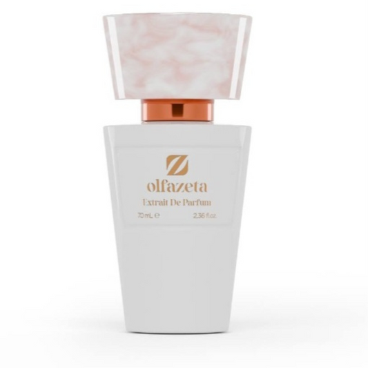 Damenparfüm mit 30% Essenz - 70 mlKopfnote: Aprikose, Kokosnuss, Pflaume
Herznote: brasilianisches Rosenholz, Jasmin, Kümmel, Maiglöckchen, Rose, Tuberose
Basisnote: Mandel, Moschus, Sandelholz, Vanille
COD:023