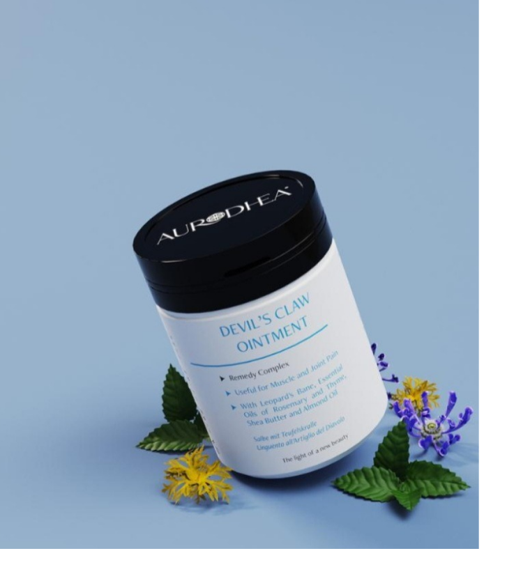 Salbe mit Thymian
150 ml | Angereichert mit Echter Arnika, ätherischem Thymian- und Rosmarinöl, Sheabutter & Mand