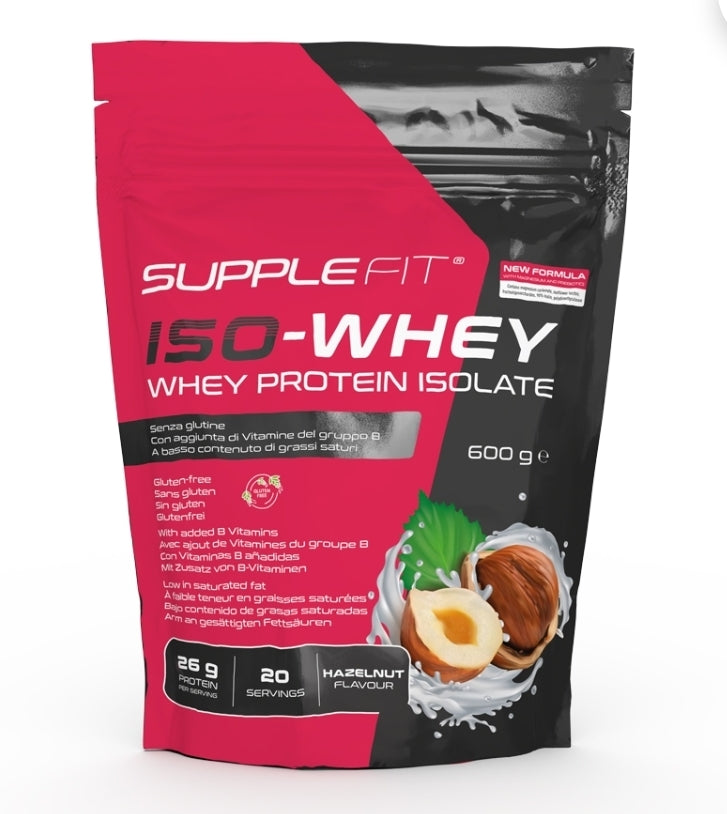 SuppleFit Iso-Whey, Haselnussgeschmack