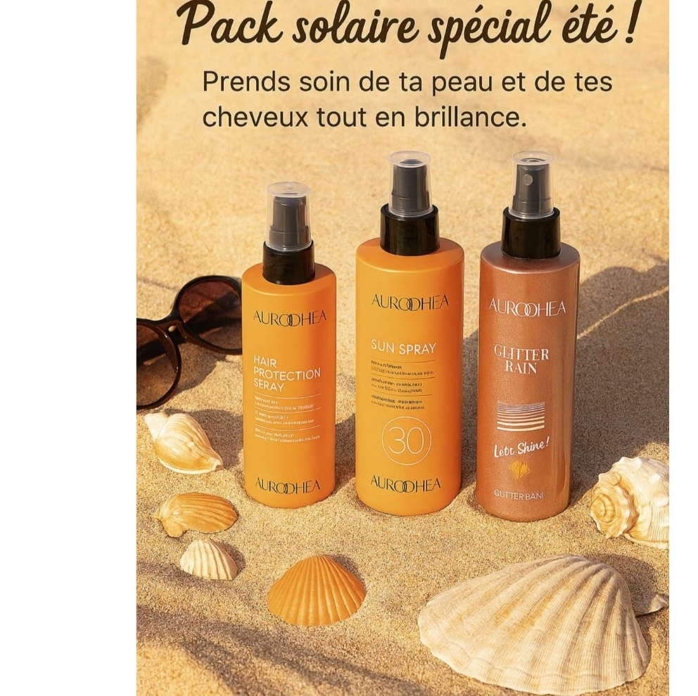 Spray solaire pour cheveux bien-être en soit, protection contre le chlore et le sel, flacon de 150 ml.