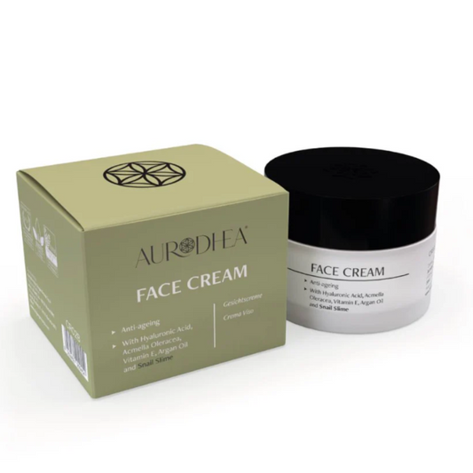 Crème anti-âge pour le visage à base de mucus de escargot, soin visage de la marque Chogan bienêtre en soit.