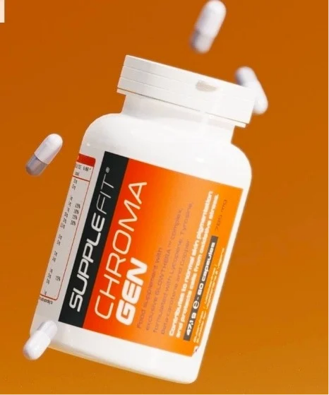 CHROMAGEN | Nahrungsergänzungsmittel in Kapseln
60 Kapseln à 785 mg | Mit dem exklusiven Komplex GLOWTHERA™