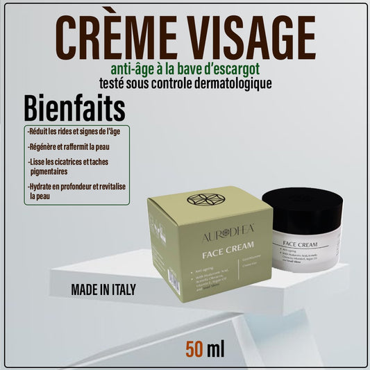 Anti age à la bave d escargot testè par ordre dermatologique
