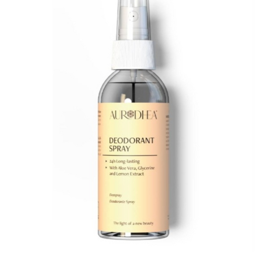 Deospray Langanhaltender Schutz Wirkung 80 ml bienêtreensoit 
Deospray mit langanhaltendem Schutz | 24H - 80 ml
Angereichert mit Aloe Vera, Glycerin & Zitronenextrakt