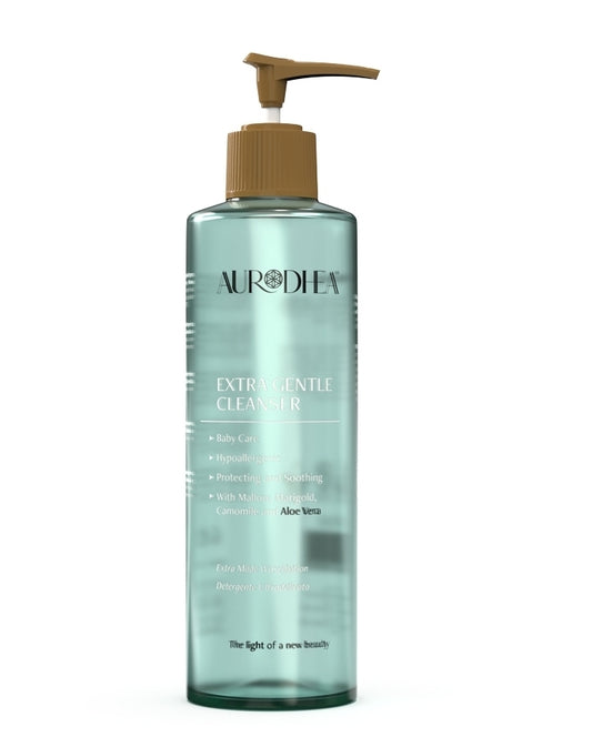 Extra milde Baby-Waschlotion
260 ml | Angereichert mit Aloe Vera, Malve, Ringelblume & Kamille