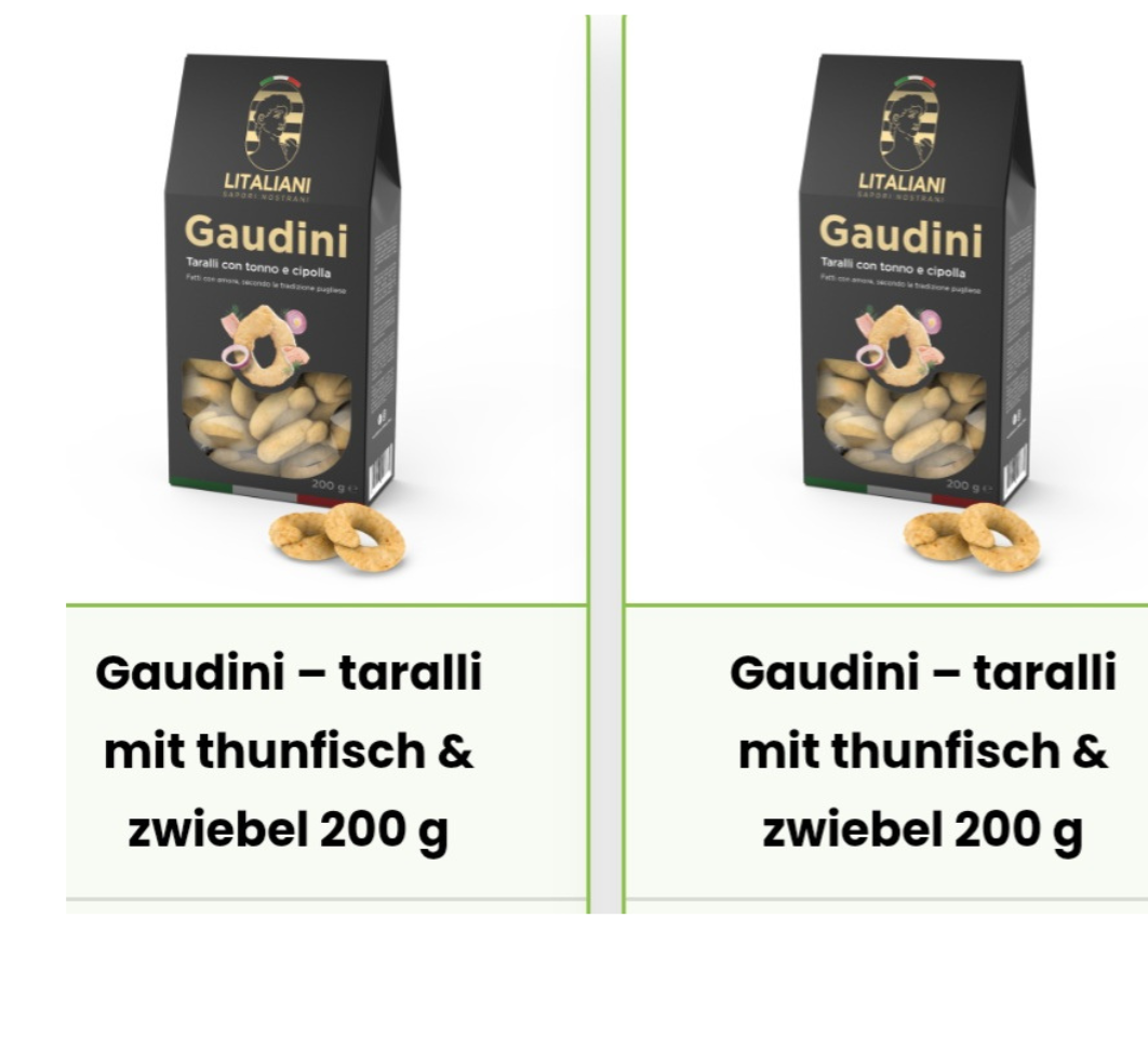 Gaudini Taralli mit Thunfisch und Zwiebeln – Der mediterrane Genuss-Snack 