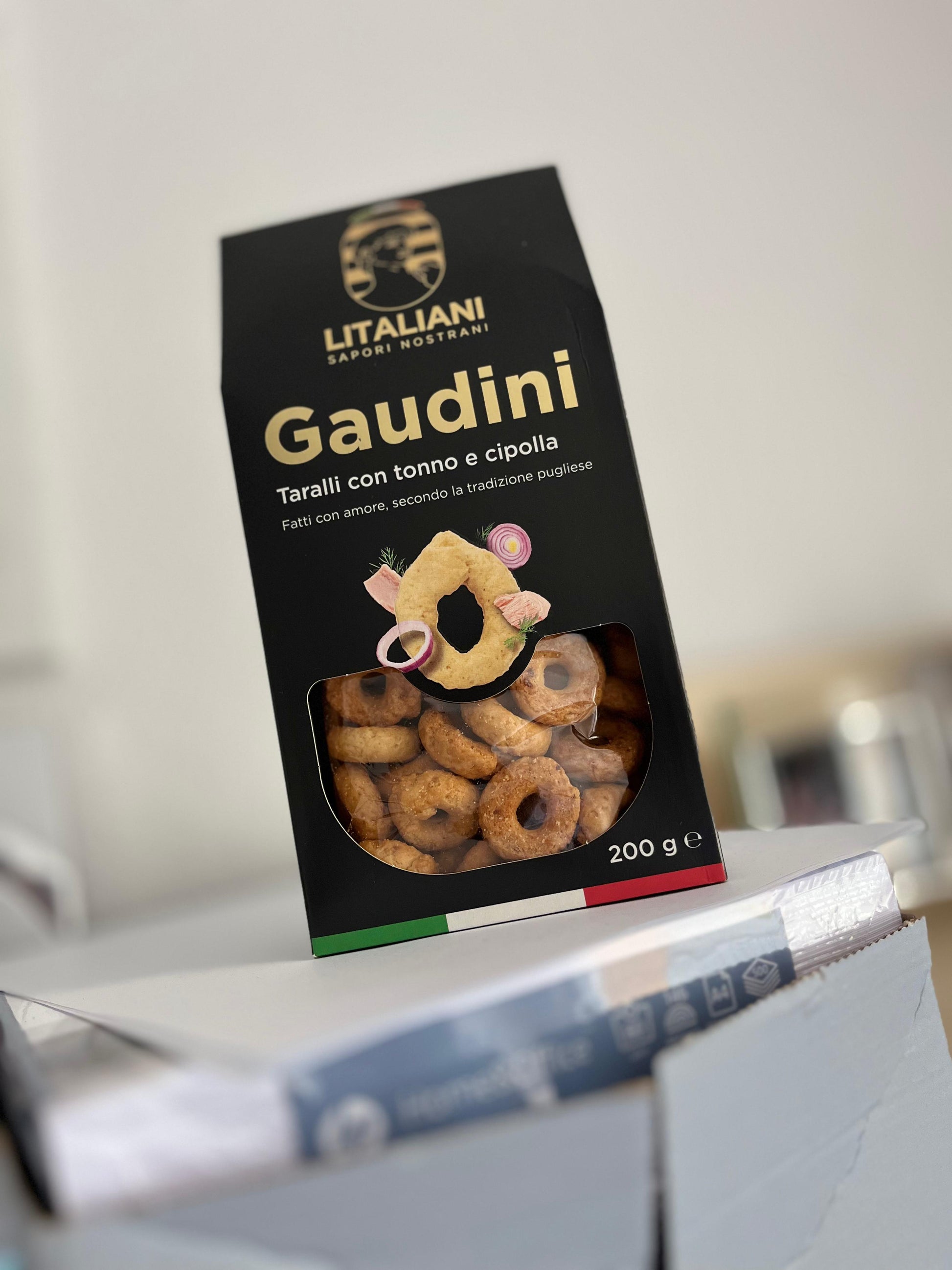 Gaudini Taralli mit Thunfisch und Zwiebeln – Der mediterrane Genuss-Snack 