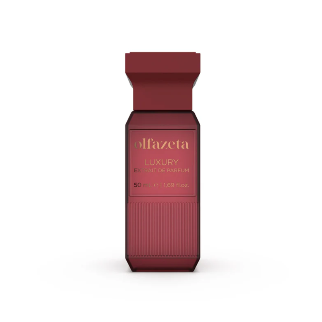 Parfum Scarlet Fire Olfazeta 118 de Chogan Bei Bienêtre en Soit, flacon élégant avec design vibrant et moderne.
Scarlet fire Olfazeta 