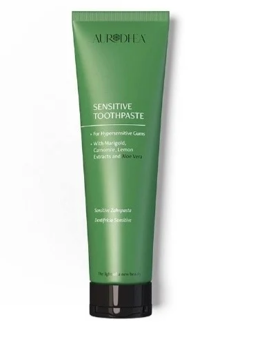 Pâte dentifrice sensible à l'aloe vera de bienêtre en soit, pour soins bucco-dentaires doux et apaisants, en tube de 115 g