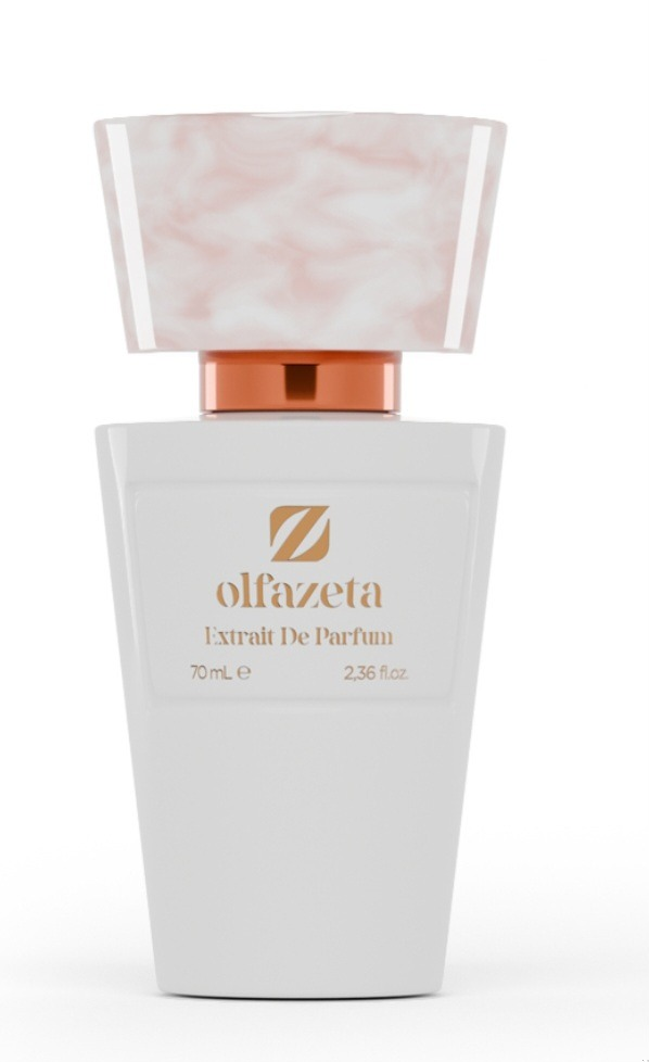 To The Edge For Her perfume by bienêtre en soit in an elegant bottle with floral accents.