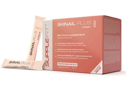 SKINAIL PLUS Nahrungsergänzung Gelform  Supplefit
SKINAIL PLUS Nahrungsergänzung Gelform  Supplefit
Complément alimentaire SKINAIL PLUS en gel pour la peau, les cheveux et les ongles, par bienêtre en soit, en tube.SKINAIL PLUS Nahrungsergänzung Gelform  Supplefi
