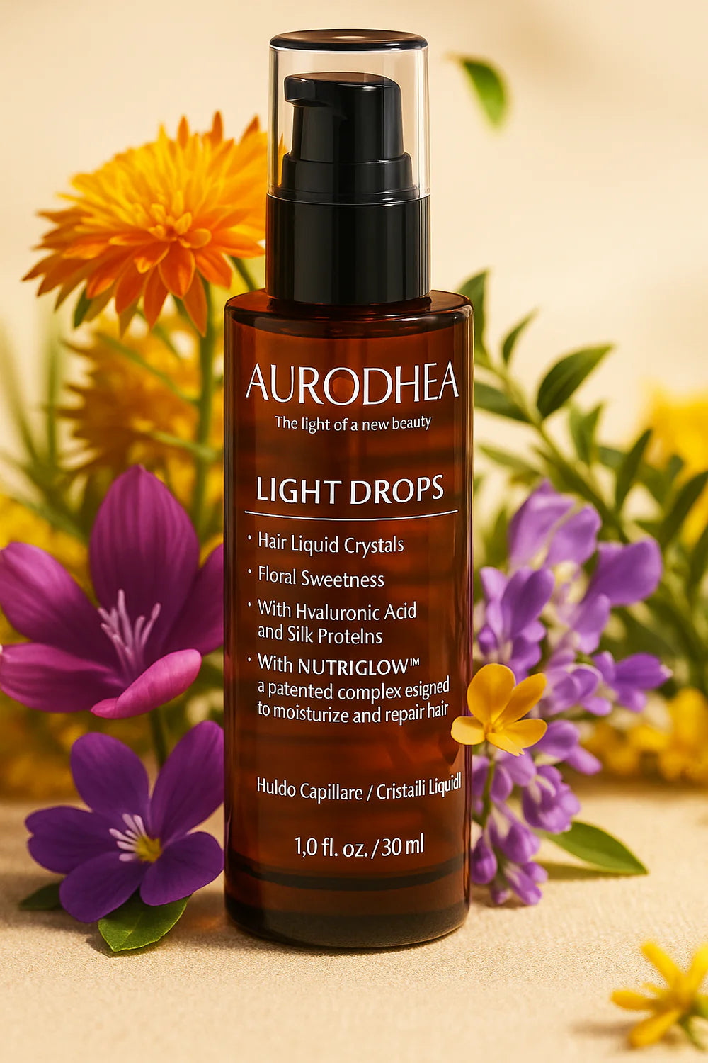 Spray capillaire bienêtre en soit, soin fluide pour cheveux, soin du rituel éclat, flacon vaporisateur pour cheveux brillants