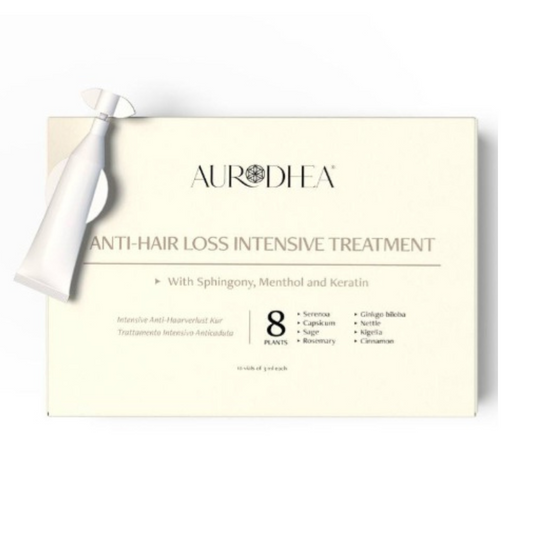 Ampoule de traitement anti-chute de cheveux bienêtre en soit, soin intensif pour renforcer et revitaliser les cheveux fragiles.