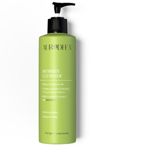 Lotion intime bien-être en soit avec neem, flacon de 250 ml, liquide nettoyant doux pour la zone sensible.