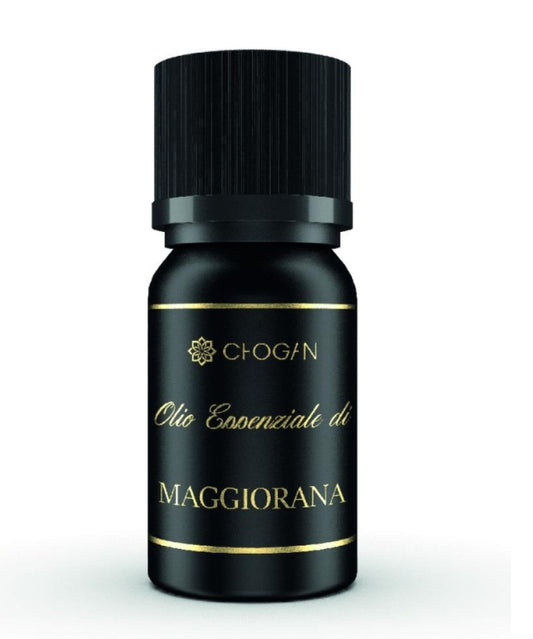 Huile essentielle de majoran 10 ml de bienêtre en soit, flacon en verre pour soins corporels, visage et relaxation.