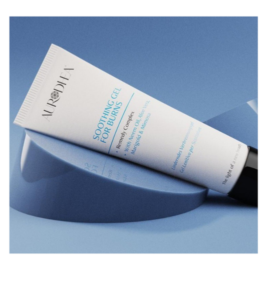 Gel apaisant pour brûlures de bienêtre en soit, soulage rapidement les brûlures et hydrate la peau.
