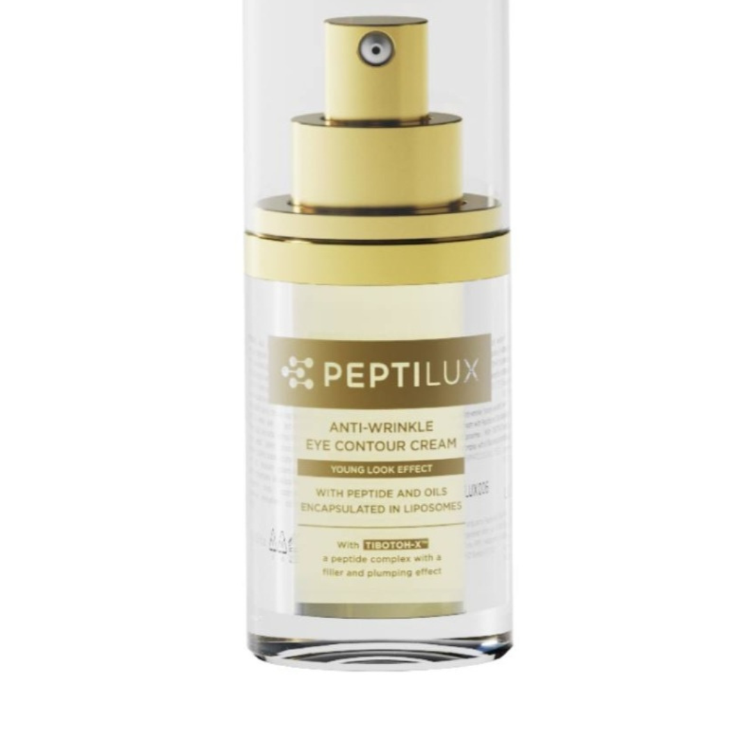 Crème anti-rides Peptilux Men de bienêtre en soit pour le visage et les yeux, hydratation et réduction des signes de l'âge.