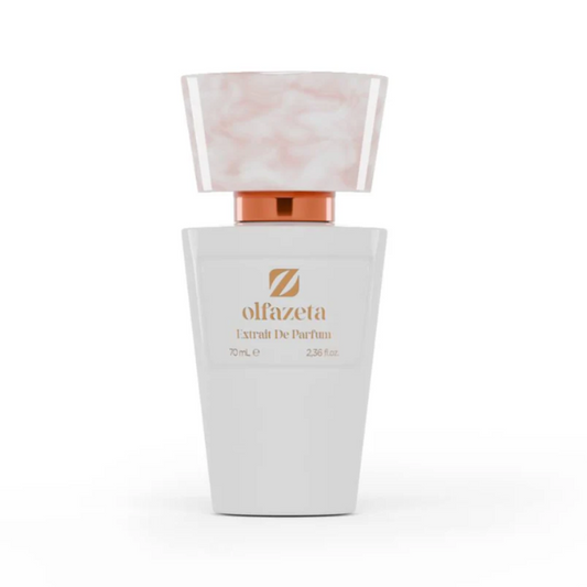 Parfum Dark Affair pour femmes, parfum olfactif miel et pêche par bienêtre en soit, flacon élégant, image en détail.
Dark Affair DAMENPARFÜM  OLFAZETA 