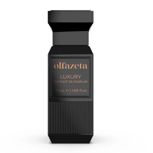 Parfum pour hommes Ecellence Luxus bienêtre en soit, 30% d'essence OLFAZETA, flacon élégant visible dans l'image.
Ecellence Luxus Herren Parfüm Olfazeta