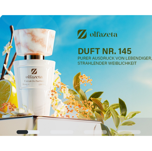Parfum pour femmes Forever Yours de bienêtre en soit avec 30% d'essence, flacon de 70 ml, parfum floral et élégant.
Forever Yours Damen Olfazeta