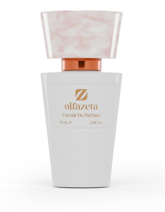 Parfum Liaison Rose pour femme de la marque bienêtre en soit, flacon élégant avec notes florales et parfum envoûtant
Liaison Rose - Damenparfüm Olfazeta