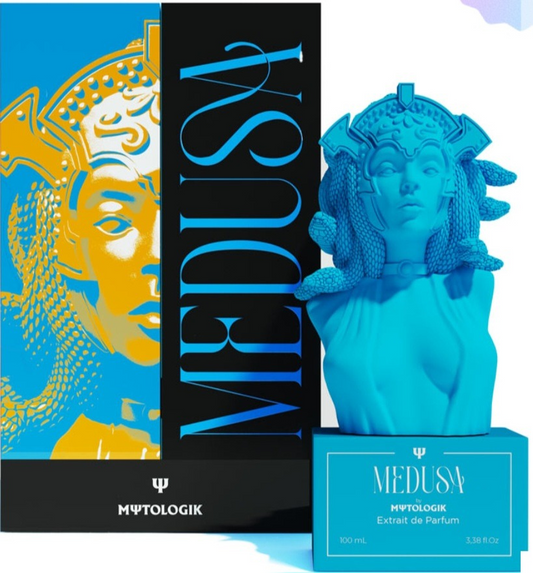 Parfum pour femmes MEDUSA de bienêtre en soit, flacon de 100ml avec 30% d'essence, bouteille élégante et moderne.
MEDUSA – Damenparfüm Mytologik