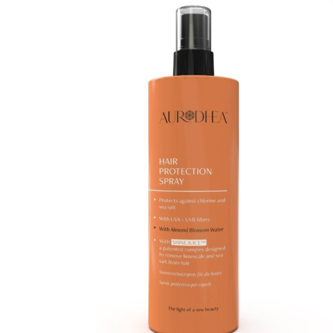 Spray solaire pour cheveux bienêtre en soit, protection contre le chlore et le sel marin, 150 ml, vaporisateur pour cheveux.
