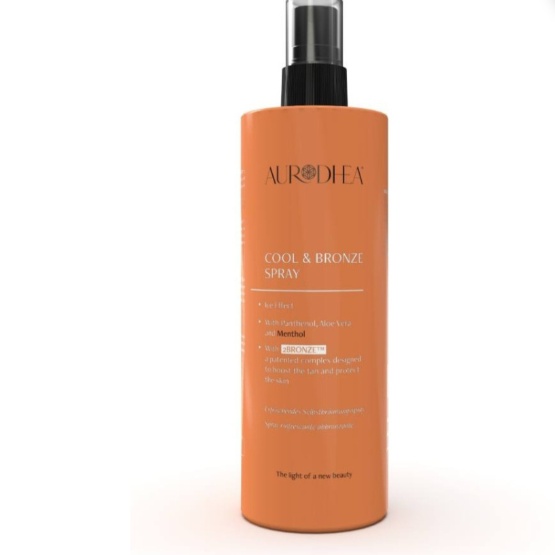 Spray autobronzant rafraîchissant bienêtre en soit, flacon de 150 ml, application facile pour un teint doré naturel.