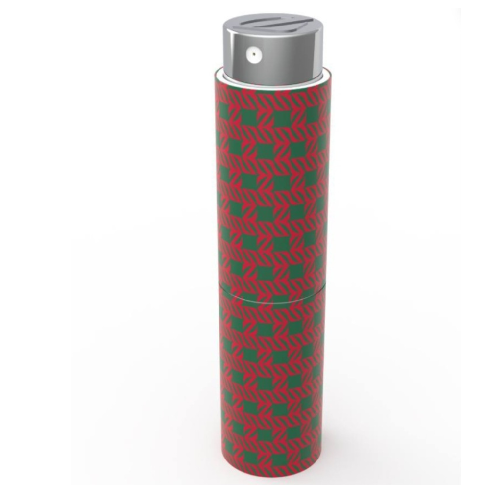 Étui pour parfum bienêtre en soit, design élégant, compact et pratique, idéal pour transporter votre parfum préféré en toute simplicité.