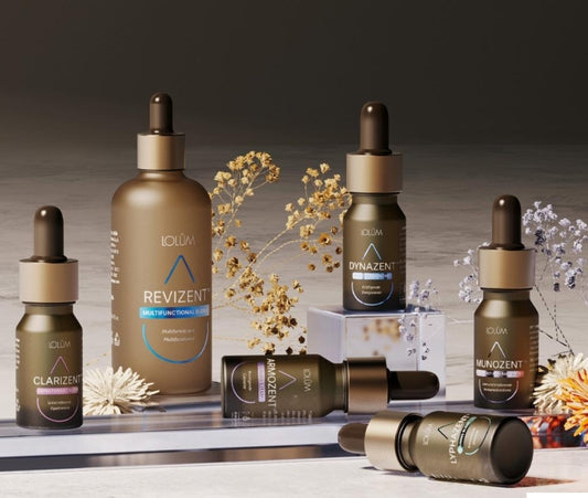 Coffret d'huiles essentielles de bien-être en soit, ensemble de mélanges d'huiles végétales pour la détente, flacons colorés.