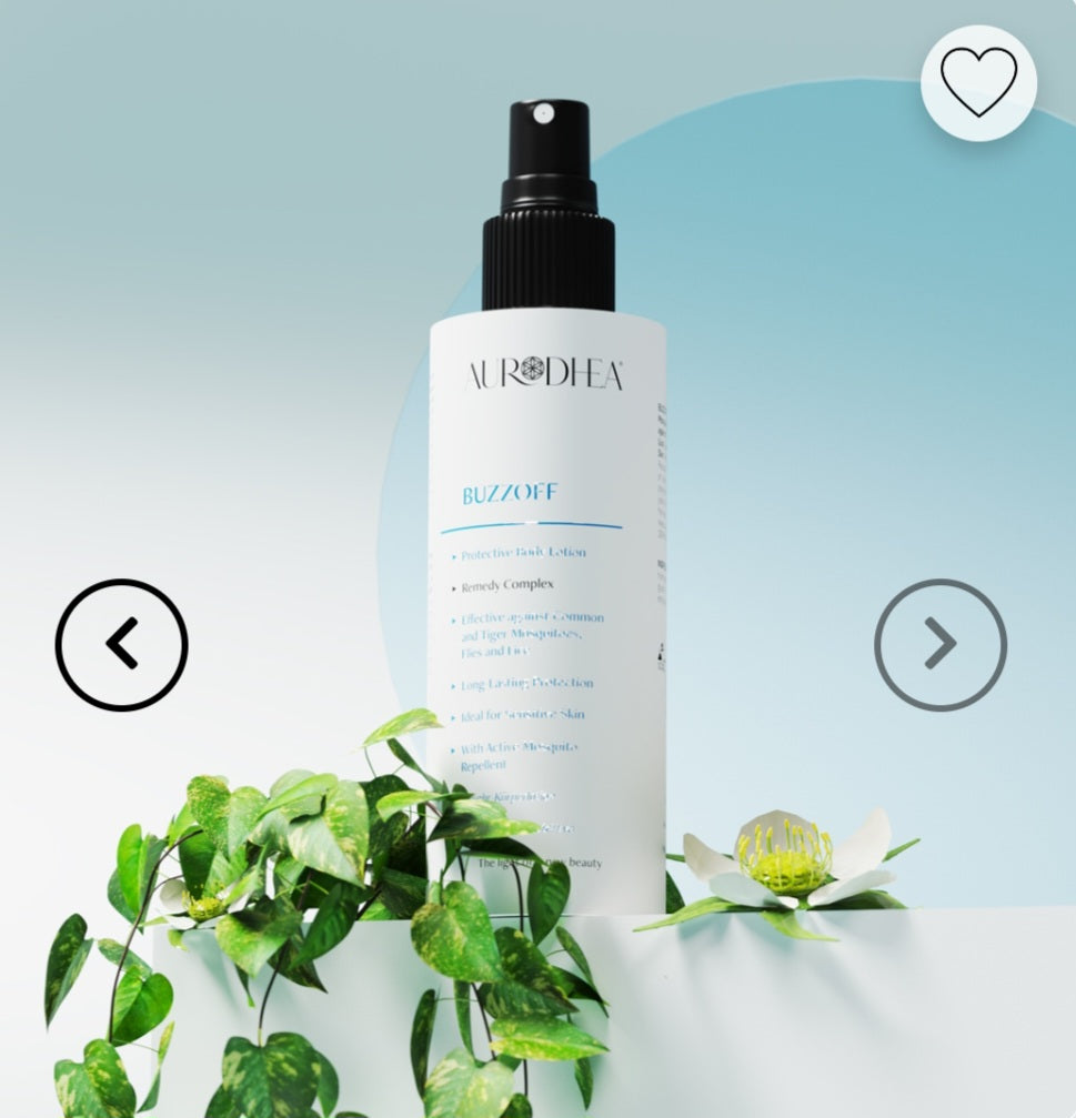 Lotion corporelle BUZZOFF Chogan pour la protection contre les moustiques et insectes, flacon de 150 ml, corps et peau