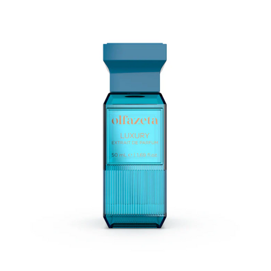 Parfum unisexe Chlorophyll Luxury de Chogan, 50 ml avec 30 % d'essence, flacon élégant et moderne.
Chlorophyll Luxury Unisexparfüm Olfazeta