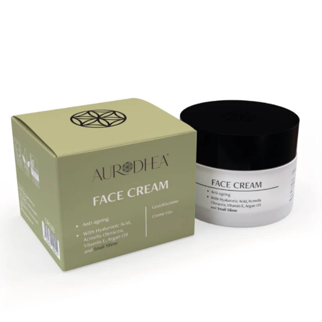 Crème anti-âge pour le visage à base de mucus de escargot, soin visage de la marque Chogan bienêtre en soit.